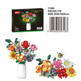 Buildable Flower Bouquet Set (770 Pieces)
